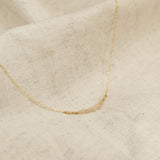 Barberry Bead Necklace - Beige Moonstone
