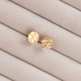 Hammered Coin Studs