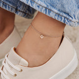 Makaro Mini Anklet - tan