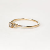 Stella Diamond Ring - 0,14ct Salt & Pepper Diamonds