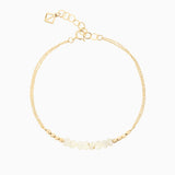 Barberry Bead Bracelet - Moonstone