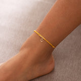 Makaro Mini Anklet - Yellow