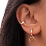 Bold Hammered Ear Cuff