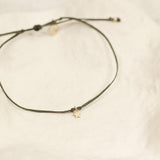 Tiny Star Bracelet - Olive