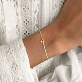 Tiny Star Bracelet - Butter Yellow