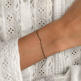 Tiny Star Bracelet - Olive