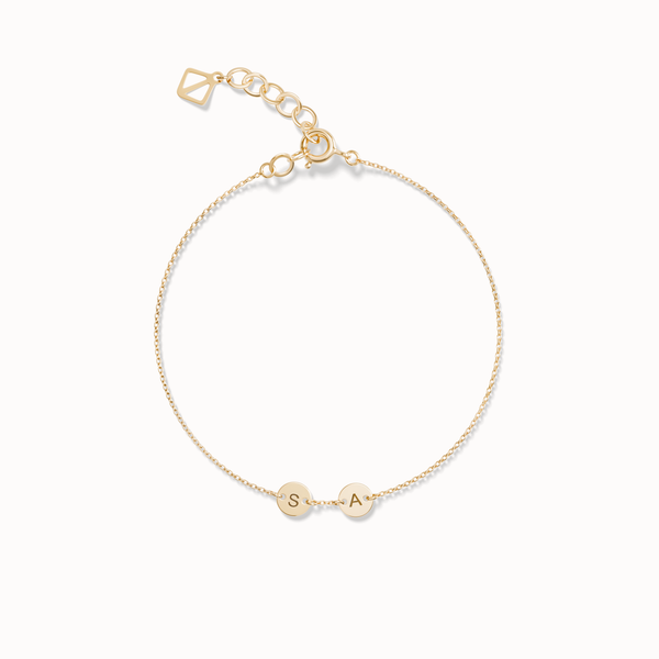 Create Your Own - 2 Initials Bracelet