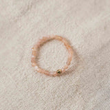 Talisman Ring - Sand Moonstone