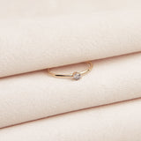 Twinkle Diamond Ring - 0,1ct Salt & Pepper Diamond