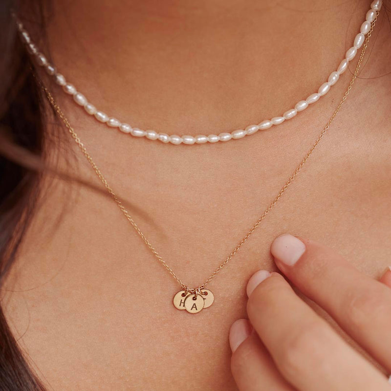Create Your Own Initials Necklace – Makaro Jewelry