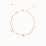 Circles Bracelet - Beige