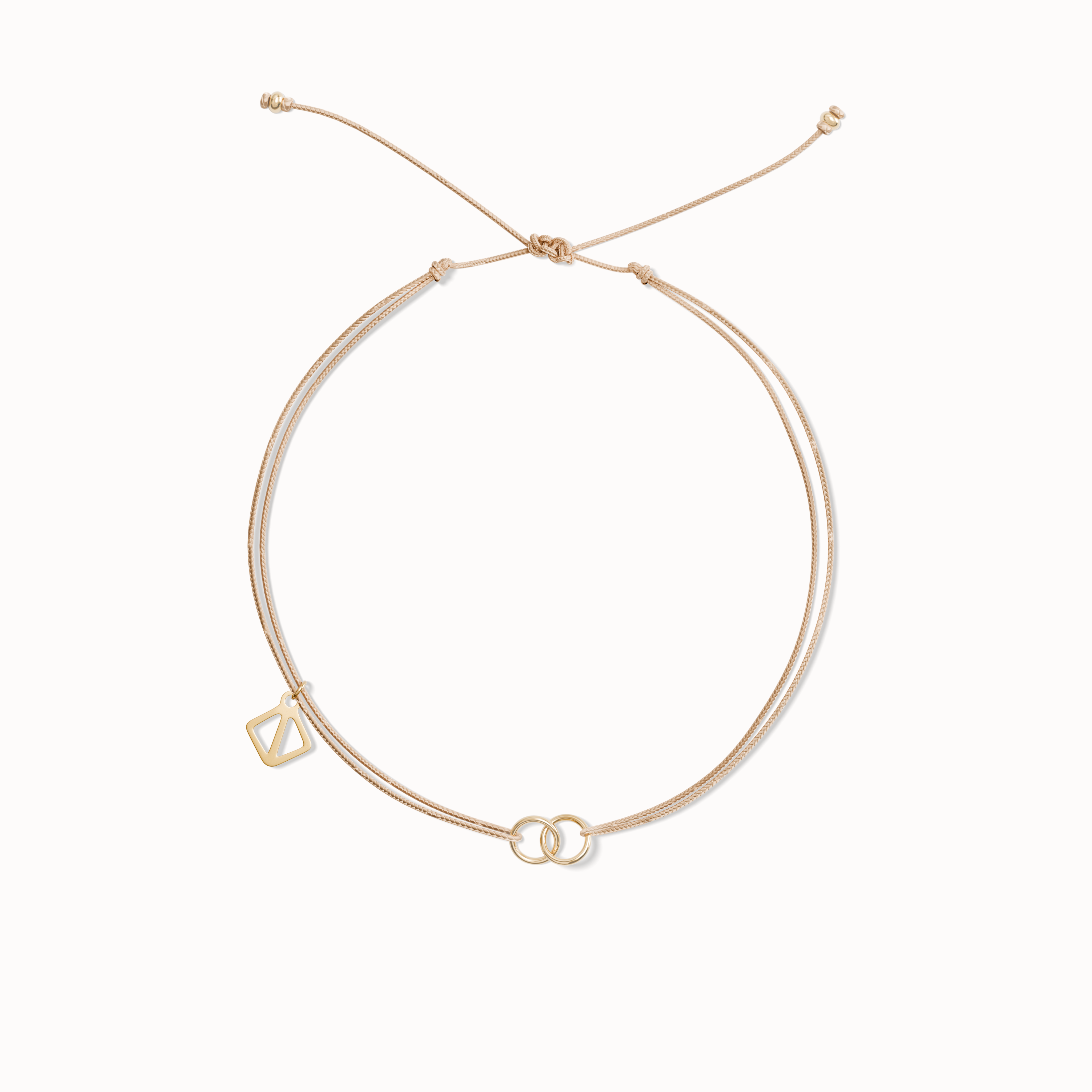 Circles Bracelet - Tan