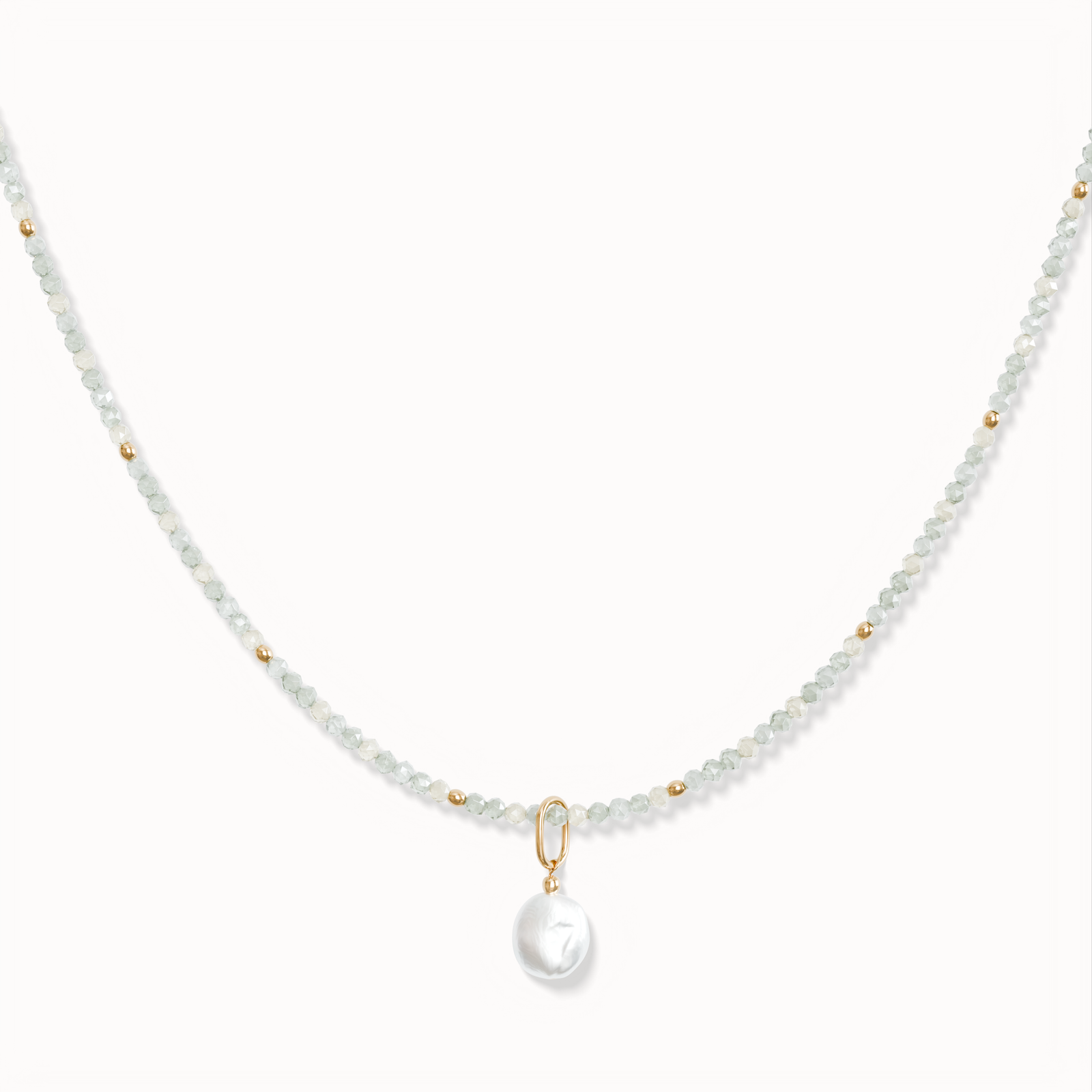 ★Hei★ gemstone harmony necklace HE23WINFW633XXFR Hei】gemstone harmony necklace☆2色☆H1-KEY RIINA着用 Hei