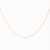 Stardust Diamond Necklace - 0.02ct Salt & Pepper Diamond