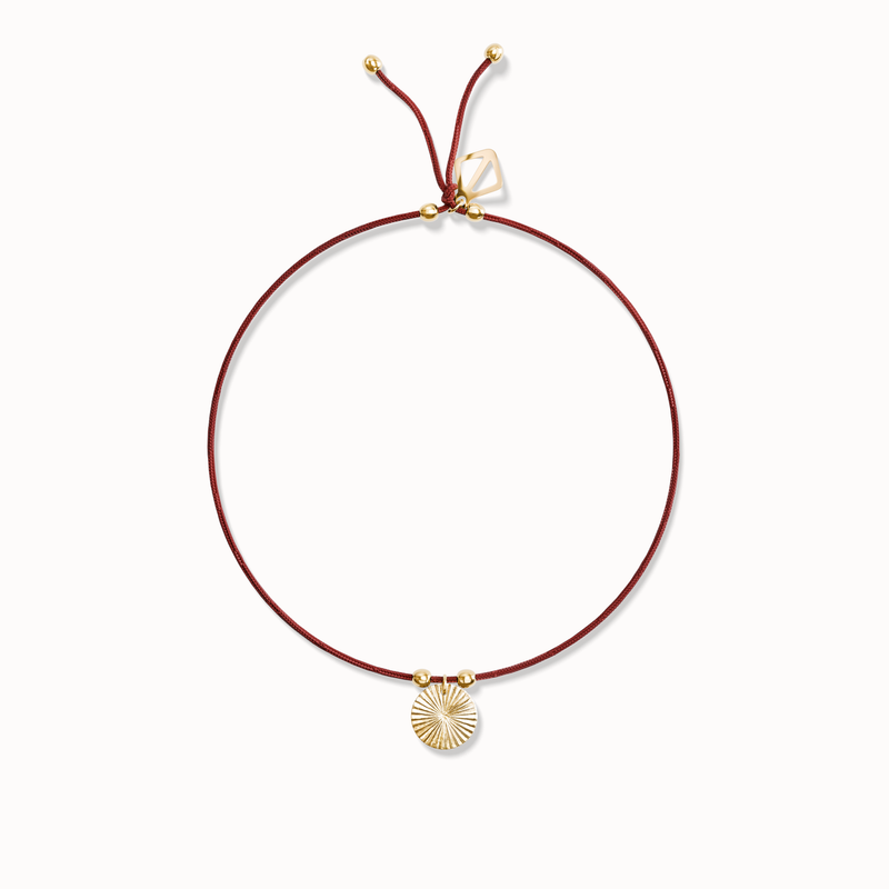 Soléa Cord Bracelet - Ruby