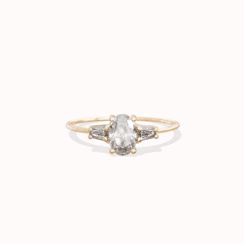 Tara Diamond Ring - 0,58ct Salt & Pepper Diamonds