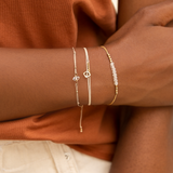 Barberry Bead Bracelet - Moonstone