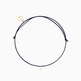 Tiny Star Bracelet - navy