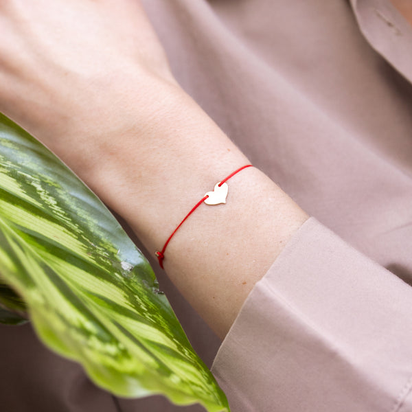 Heart Bracelet - Red