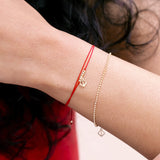 Makaro Mini Bracelet - Red
