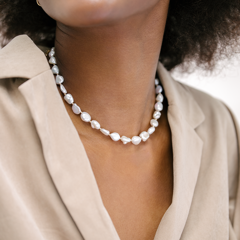 Chunky Pearl Necklace