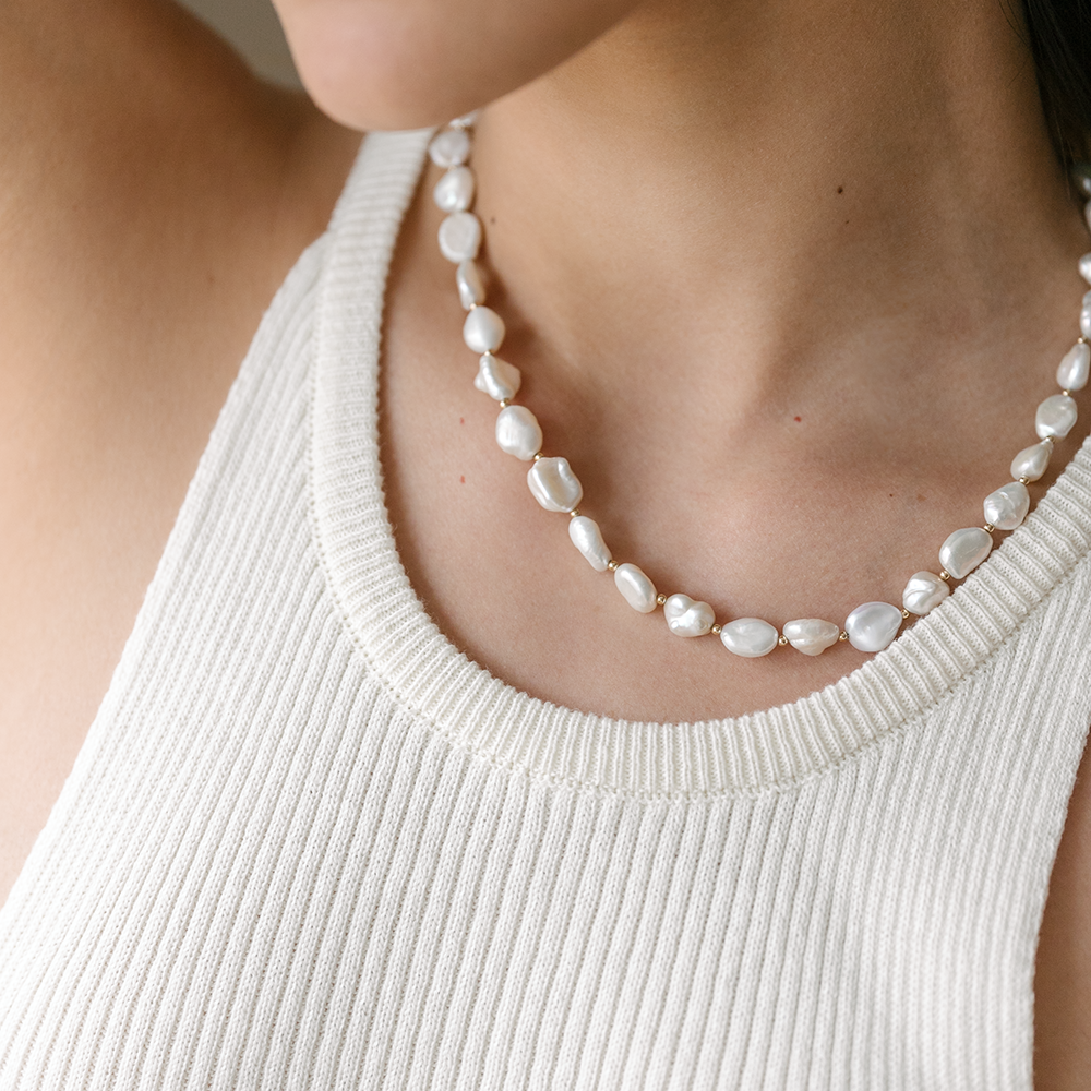 Chunky Pearl Necklace